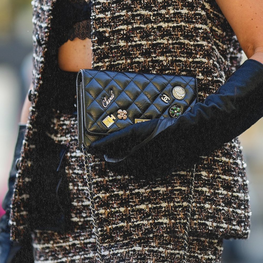 Suede Leather Mid to Elbow Bergdorf Goodman Gloves VTG